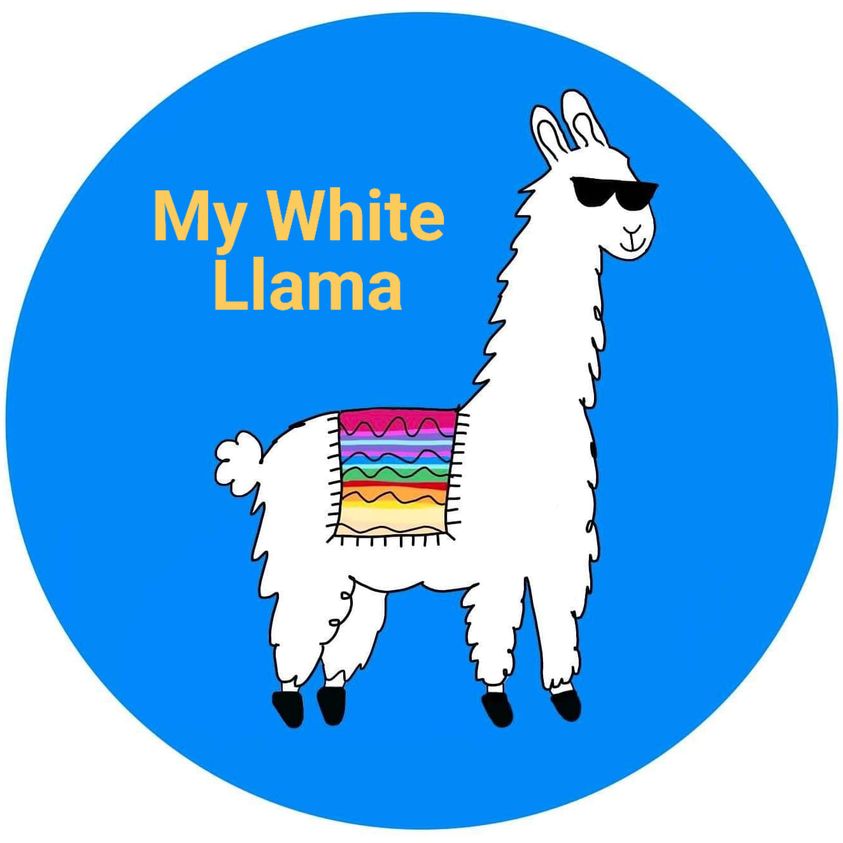 My White Llama logo