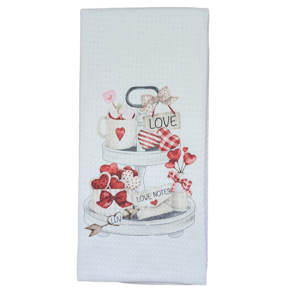 "Love Notes" - Kitchen Towel