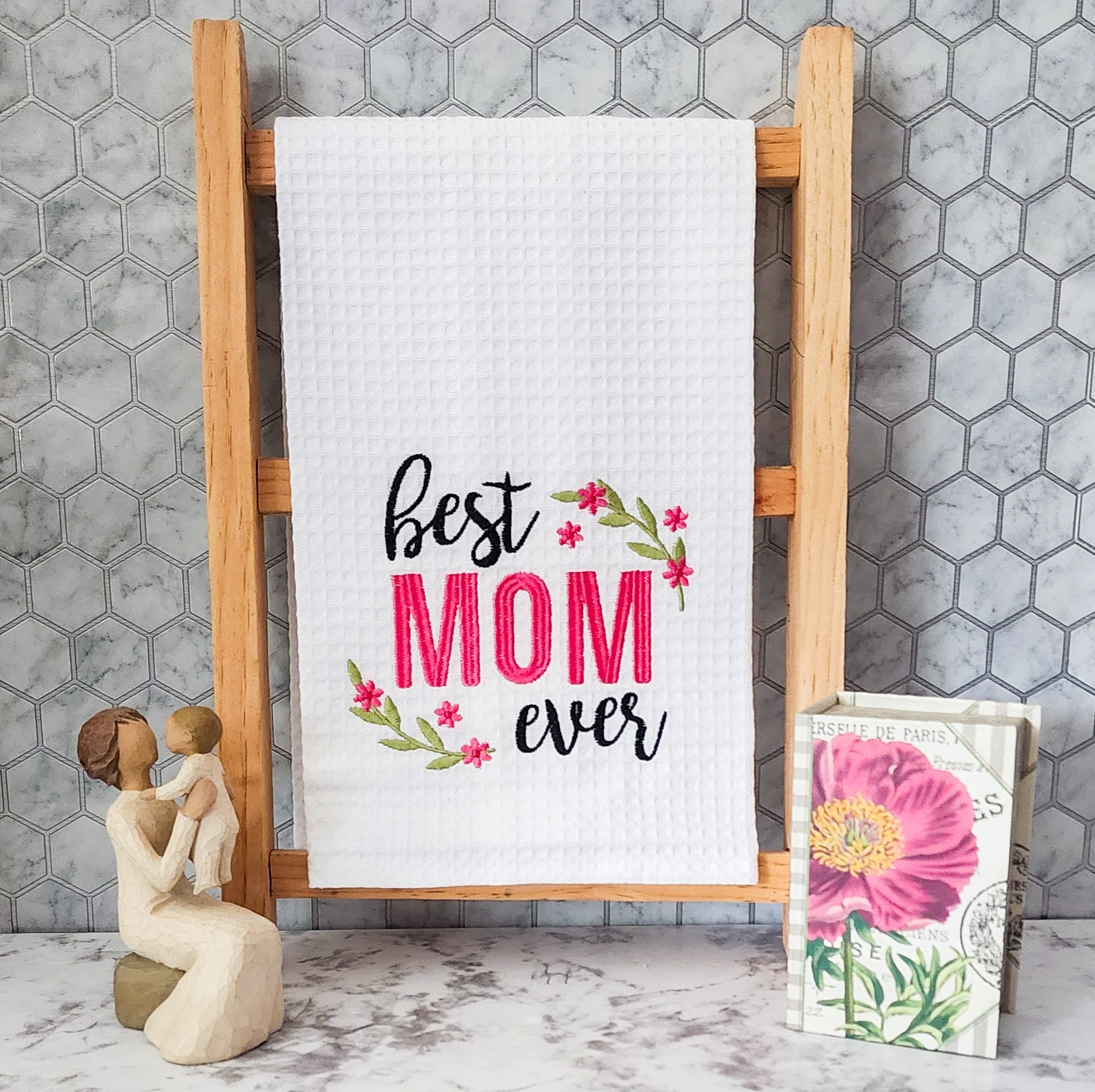 Best Mom Ever Mothers Day Gift, Kitchen Towels Gift For Mom, Funny Waffle Tea  Towels, Ideas For Momma - Yahoo Shopping