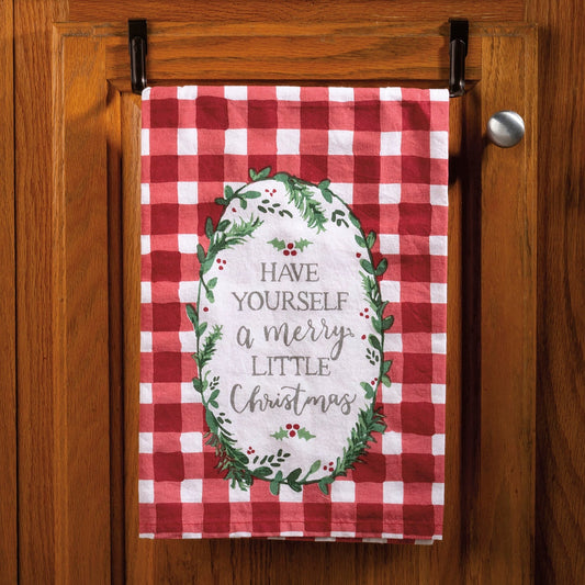 Christmas Kitchen Towel - "Have yourself a Merry Little Christmas"