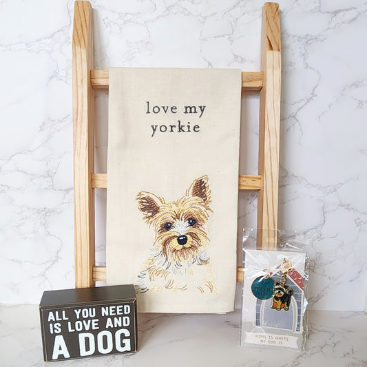 Love My Yorkie - Kitchen Towel