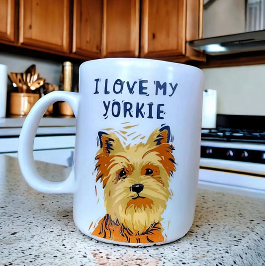 I Love My Yorkie - Mug