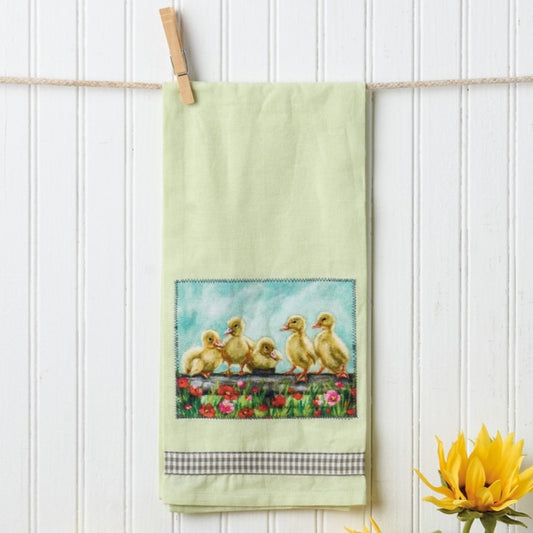 Ducklings Spring -  Kitchen Towel