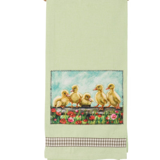 Ducklings Spring -  Kitchen Towel
