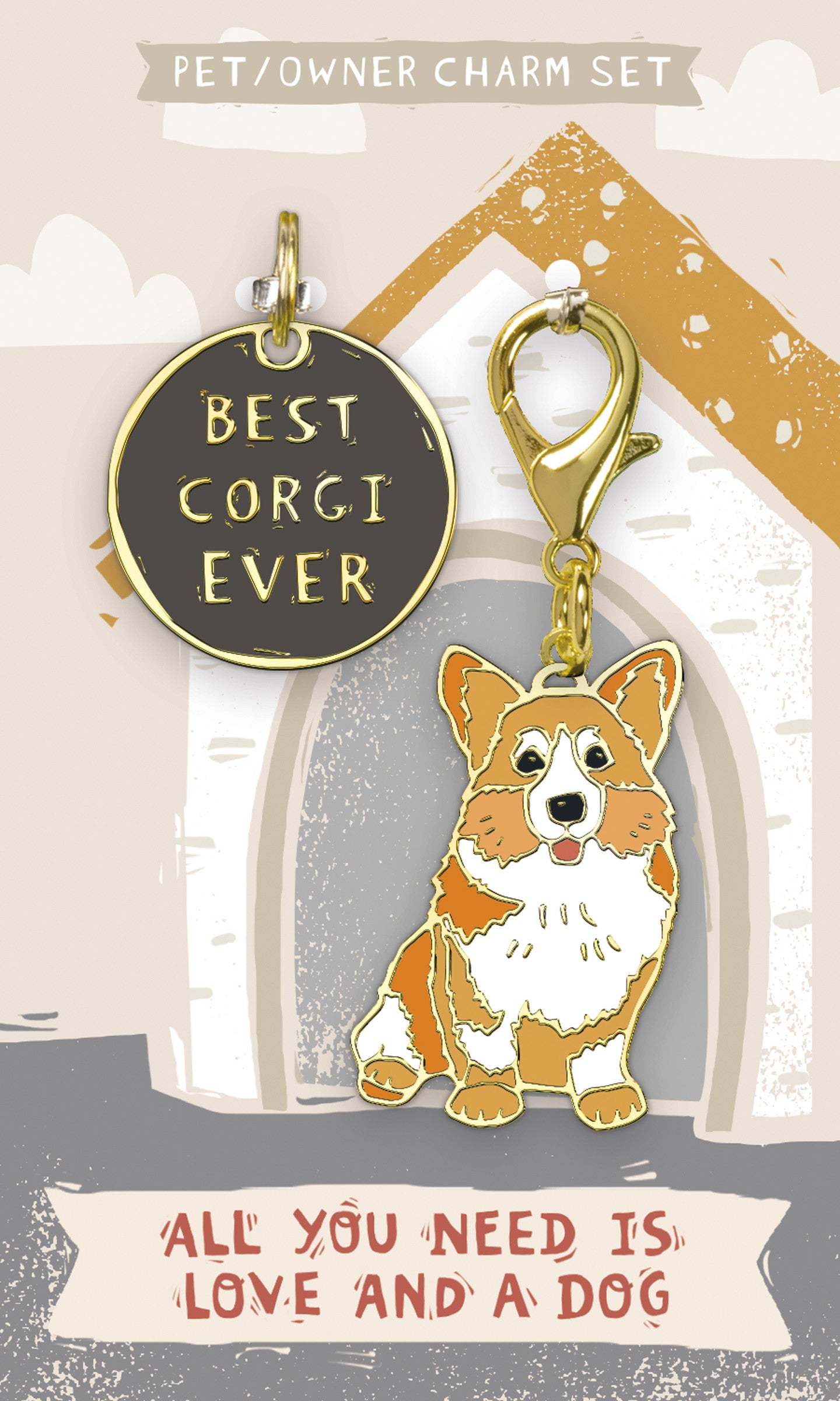 Best Corgi Ever - Chatm Set