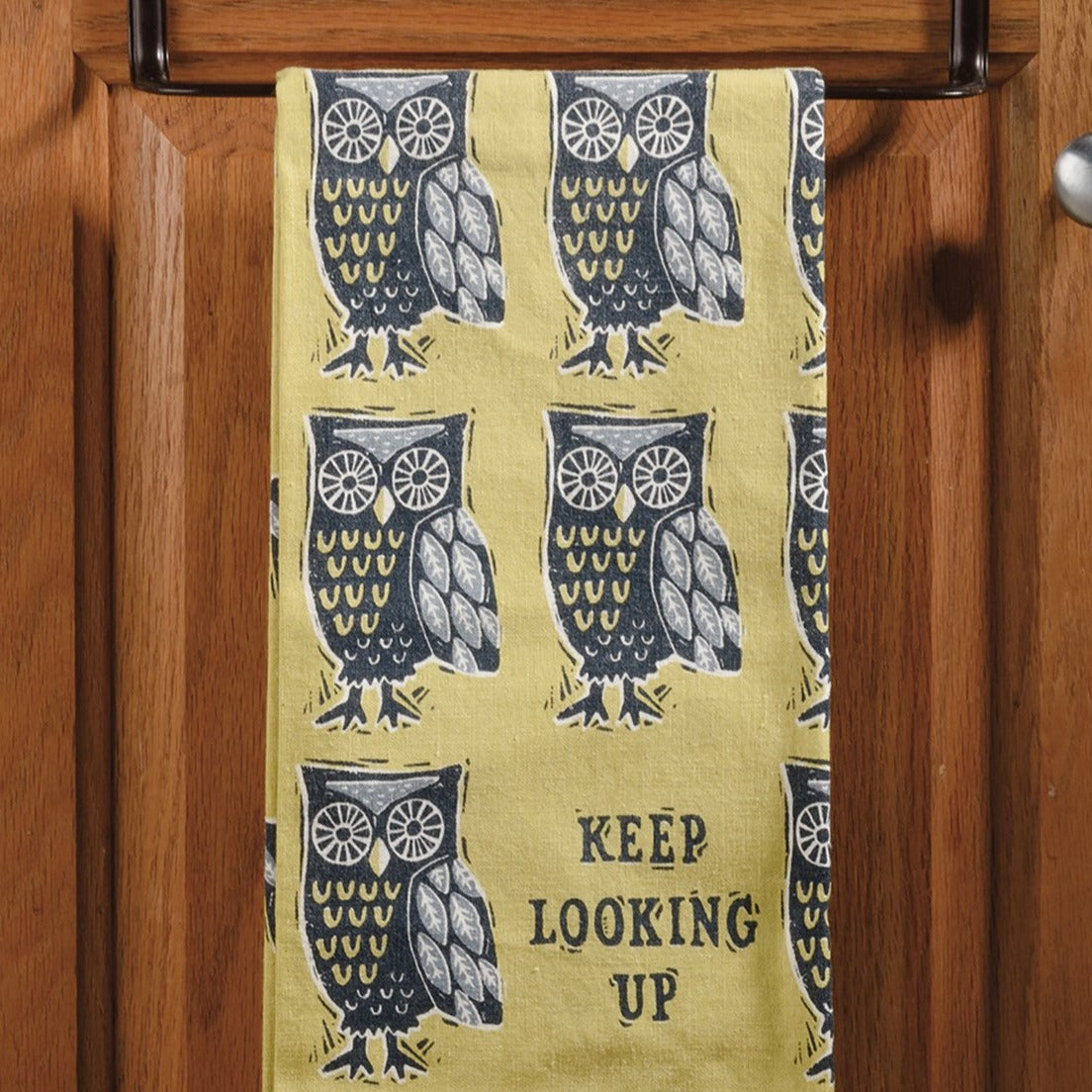 Owl "Keep Looking Up"  -  Kitchen Towel